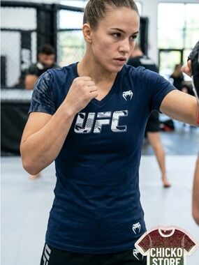 AUTHENTIC UFC X VENUM FIGHT WEEK DRY TECH T-SHIRT - SIZE SMALL